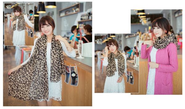 Lenço Leopardo